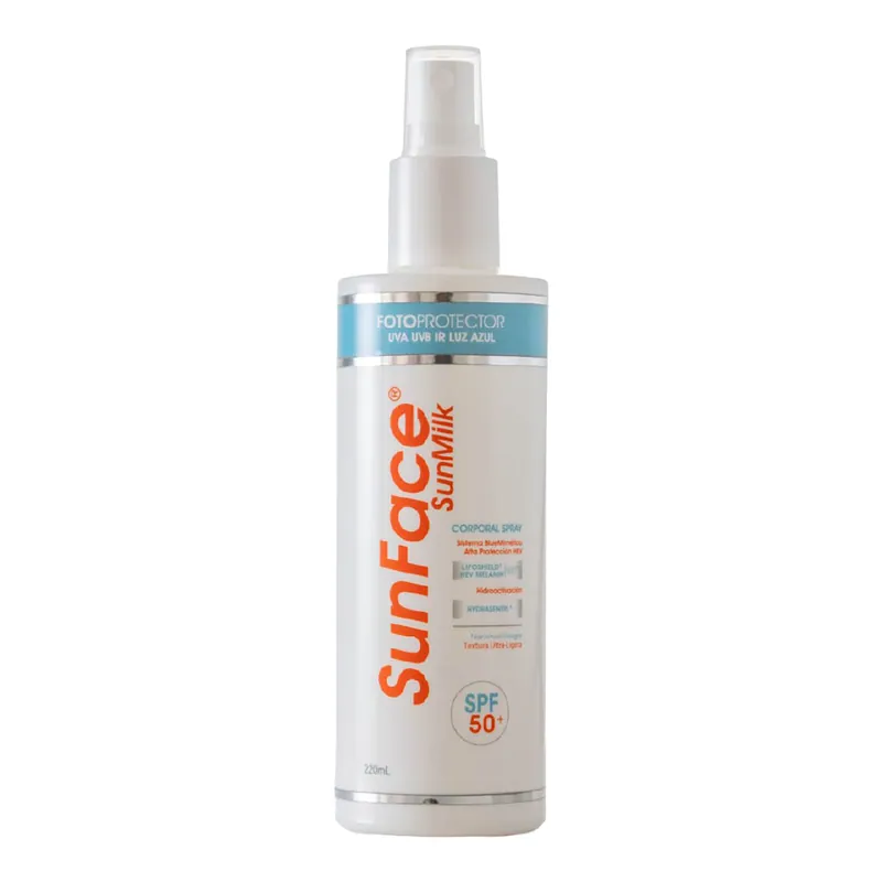 Sunface Sunmilk Spf 50 Spray 220 mL