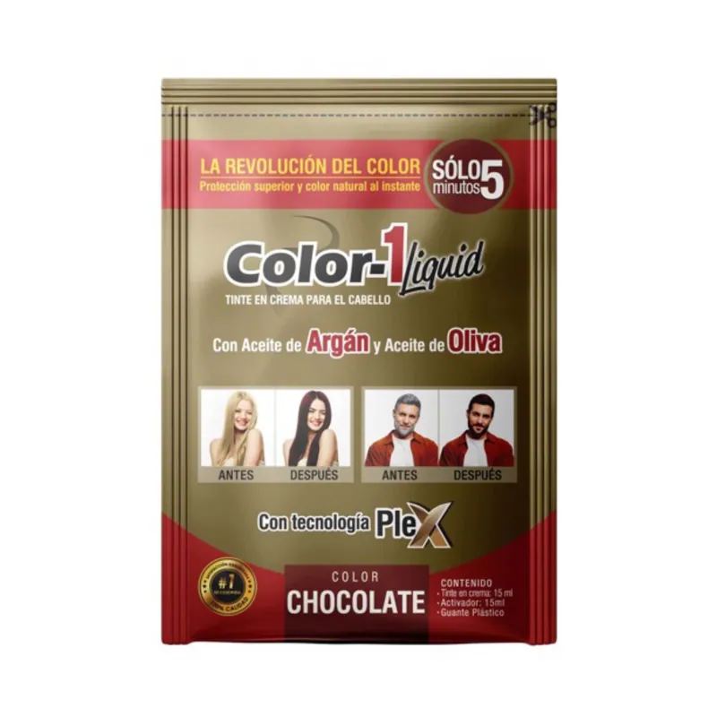 Tintura Chocolate 15 Ml+acti 15 mL Color-1