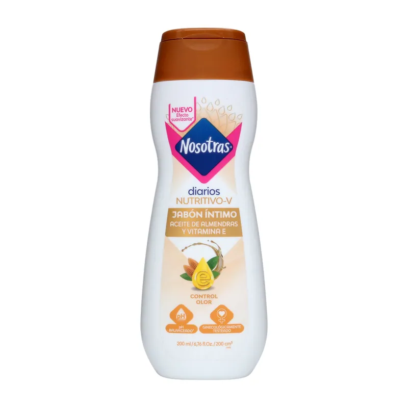 Jabon Intimo Nosotras Nutritivo-V 200 mL