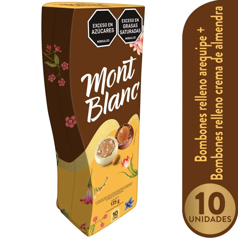 Cho Mont Blanc Surt Areq 135grs 10und