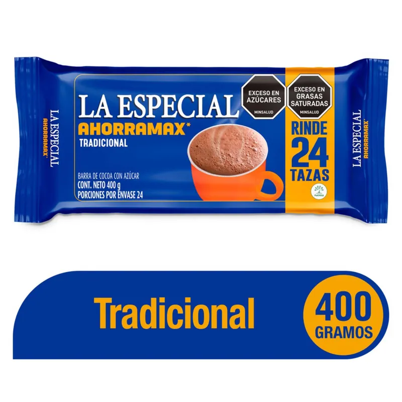 Cho la Especial Ahorramax Barra 400grs