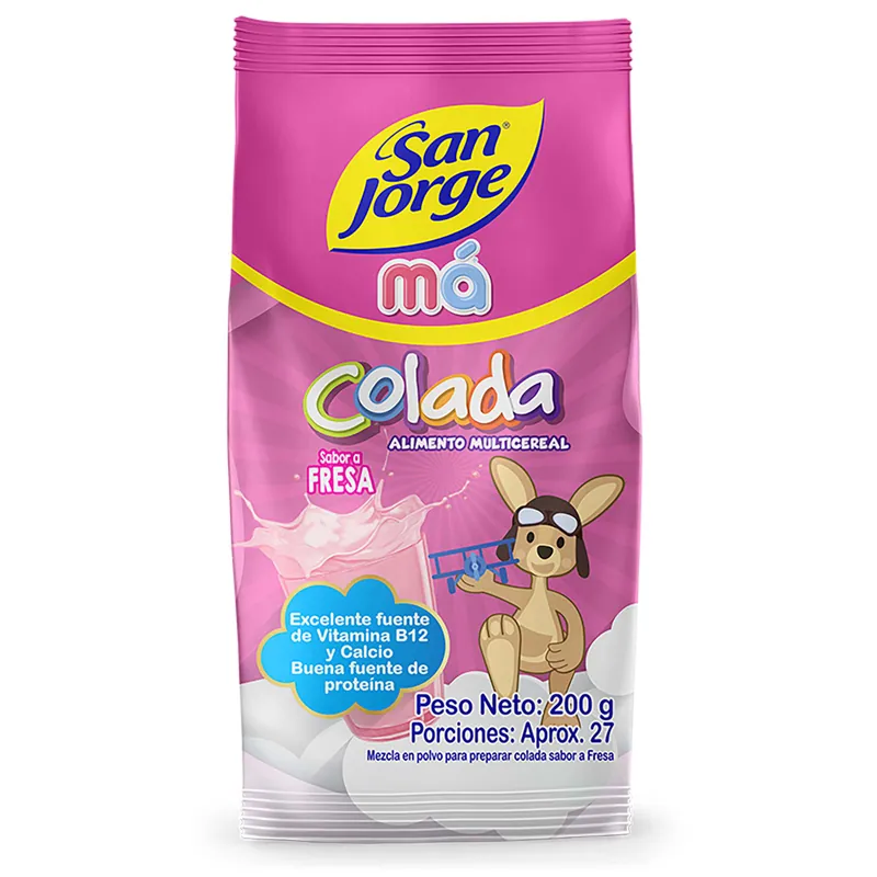 Colada San Jorge Fresa 200grs