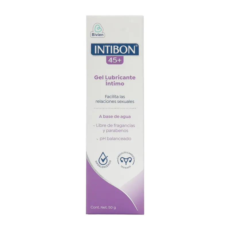 Gel Lub Intimo Intibon 45+ Menopau 50 g