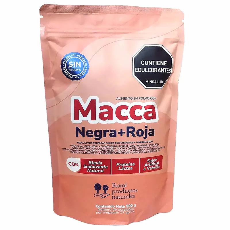 Maca Roja y Negra 500 g