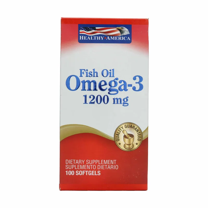 Omega3 Fish Oil 1200 mg 100 Softgels