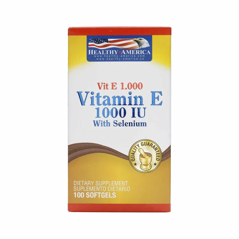 Vitamina E cápsulas 1000 Iu 100 Softgels