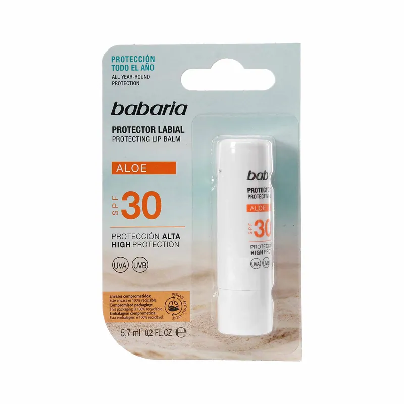 Prot Labial Babaria Aloe Spf30 5.7 mL