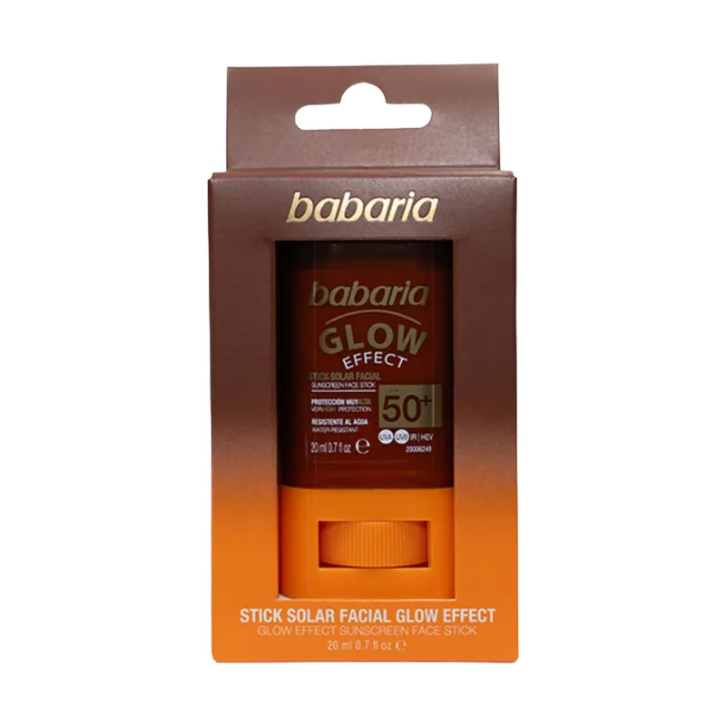 Stick Babaria Fac Solar Glow Spf50+ 20 mL