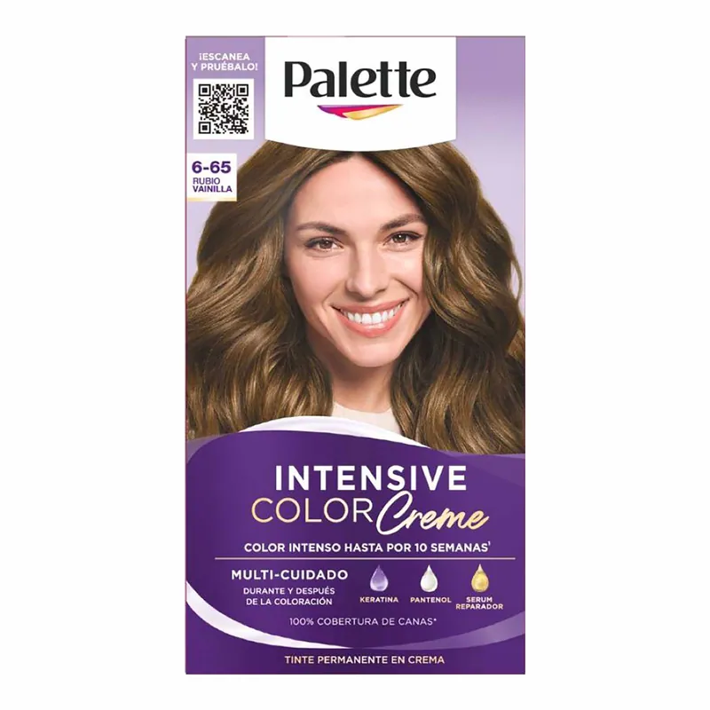 Palette crema Tubo 6-65 Rubio Vainilla