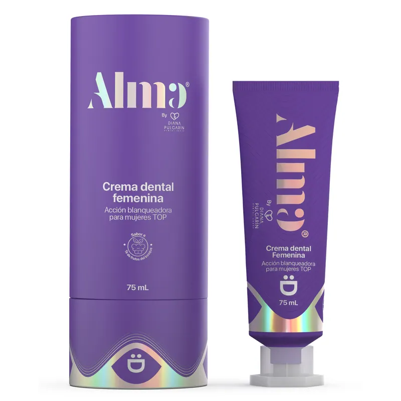Cre Dent Alma Femenina Diana Pulgari 75 g