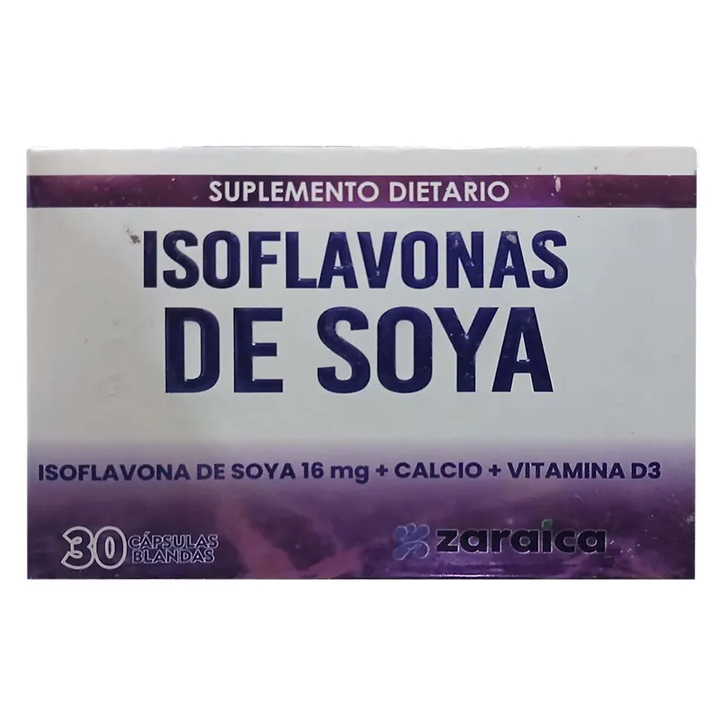 Isoflavona Soya 16 Mg+calcio+vit D3 30cap