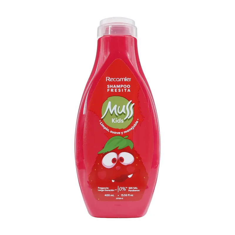 Champu Muss Fresita edición Esp 400 mL
