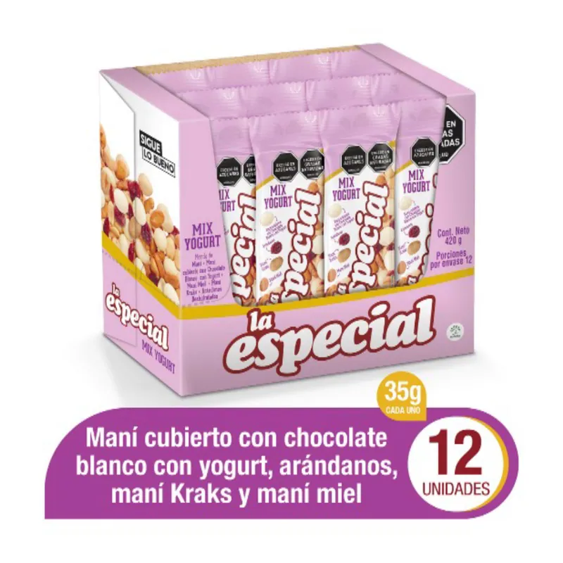 Mani la Especial Mix Yogurt 35 g 12 unidades