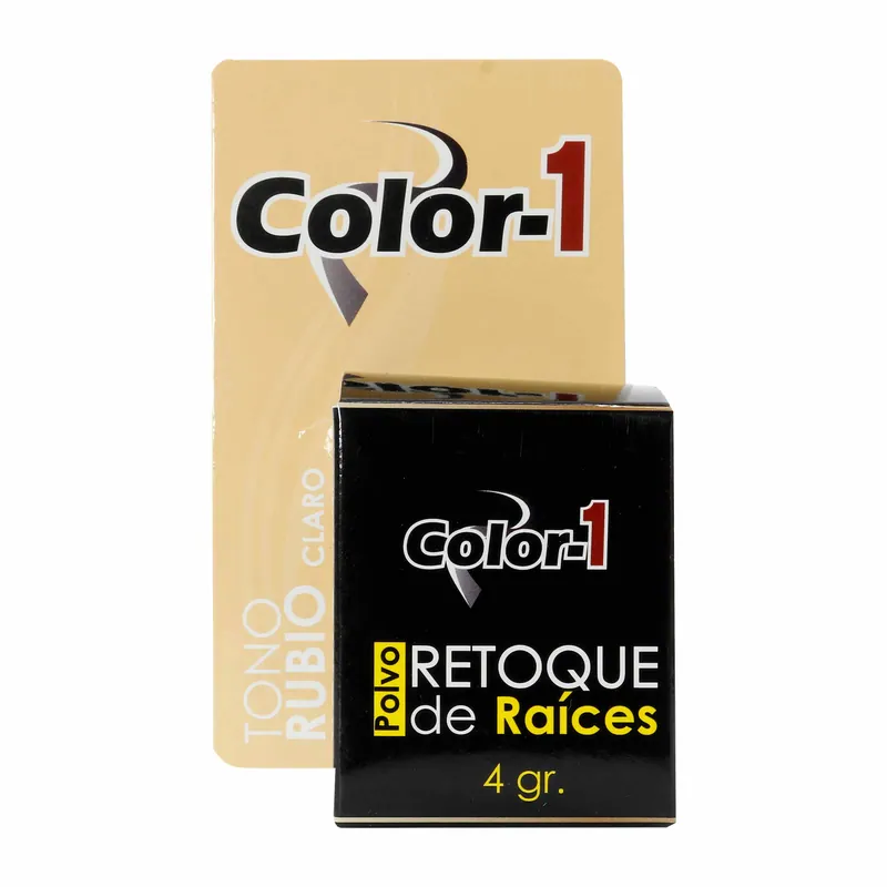 Polvo Retoq Raiz Rubio Claro Color-1 4 g