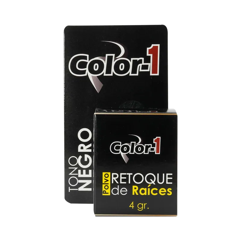 Polvo Retoq Raiz Negro Color-1 4 g