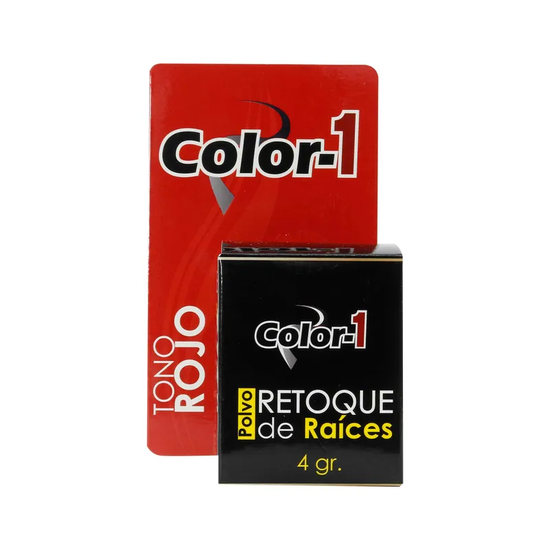 Polvo Retoq Raiz Rojo Color-1 4 g