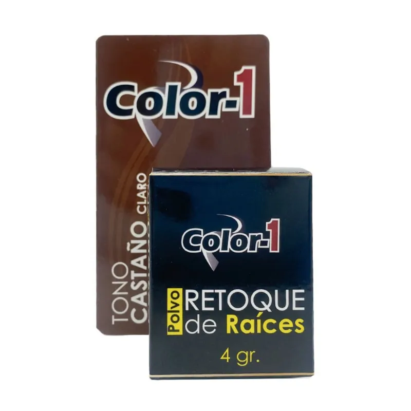 Polvo Retoq Raiz castaño Cla Color-1 4 g