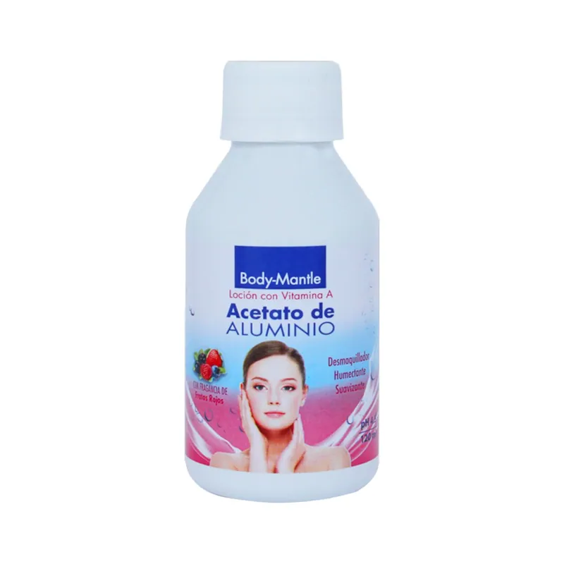 Acetato Aluminio Frutos Rojos 120 mL
