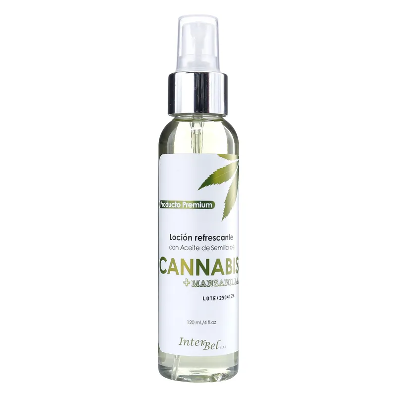 Loción Refresc Cannabis Interbel 120 mL
