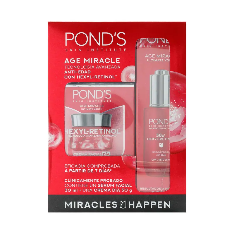 Ponds Am Dia 50 g + Serum 30 mL