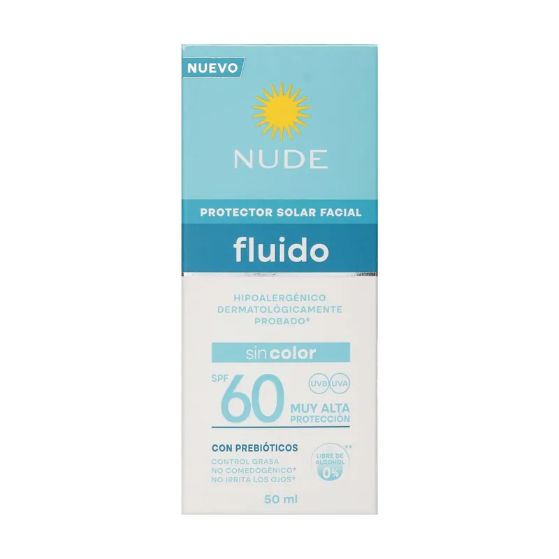 Prot Nude Facial Fluido Spf60 50 mL