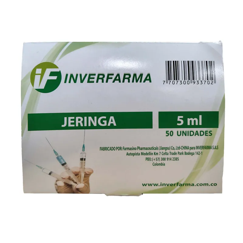 Jeringa 21 g x 1.1/2 3p 5 mL 50und Inv