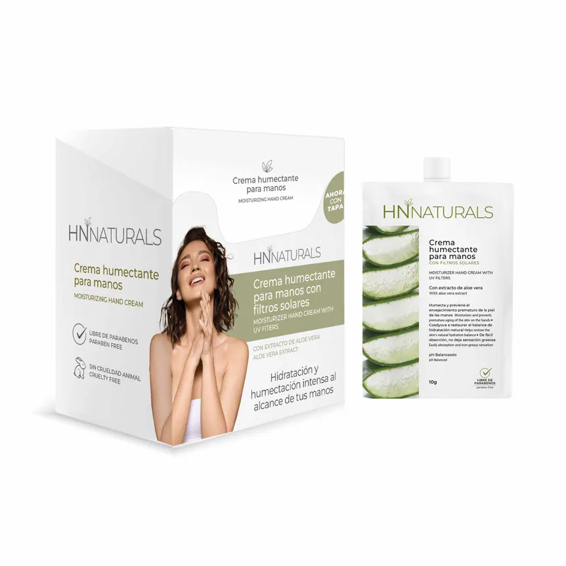 Crema de Manos 12 sobres Naturals