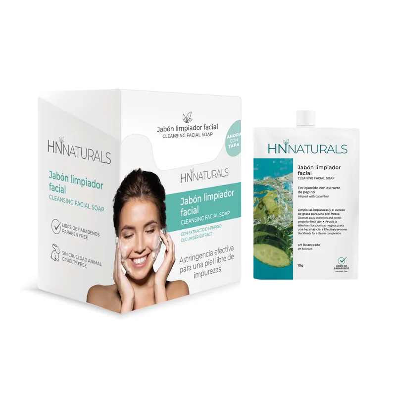Jabon Limpiador Facial 12sb Natural