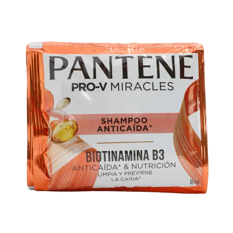 Champú Pantene Anti-Caida 18 mL 12 sobres
