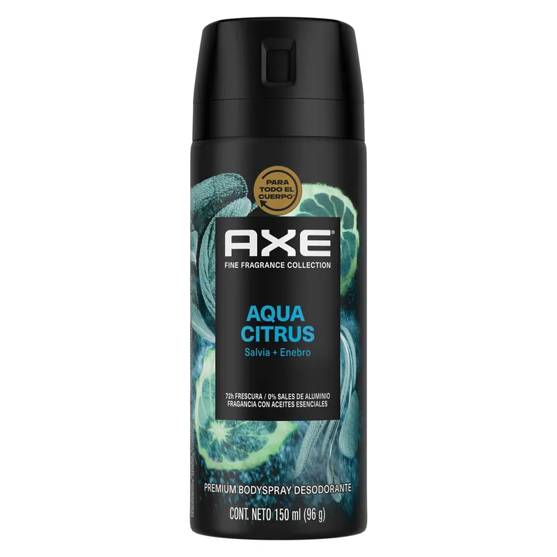 Desodorante Axe Body spray Aqua Citrus 150 Ml(96 g)