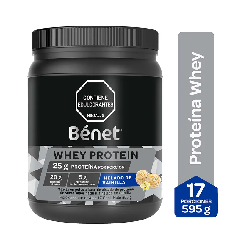 Proteína Benet Whey 595 g