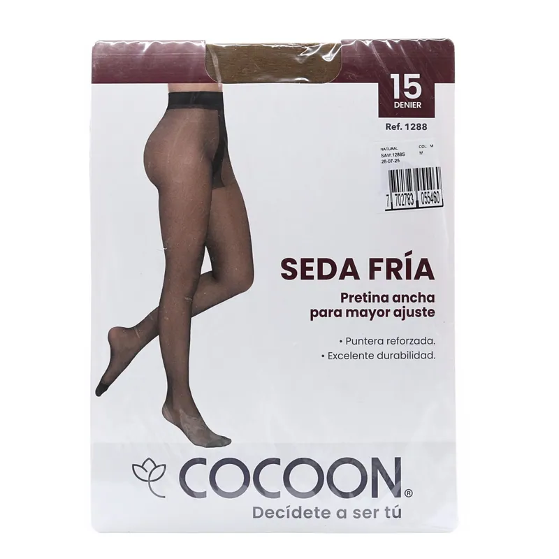 Pantymedia Cocoon Seda Fria Natural M