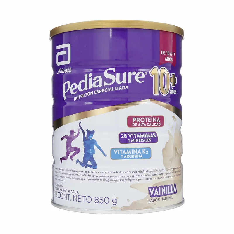 Pediasure 10 Anos+vaini 850 g