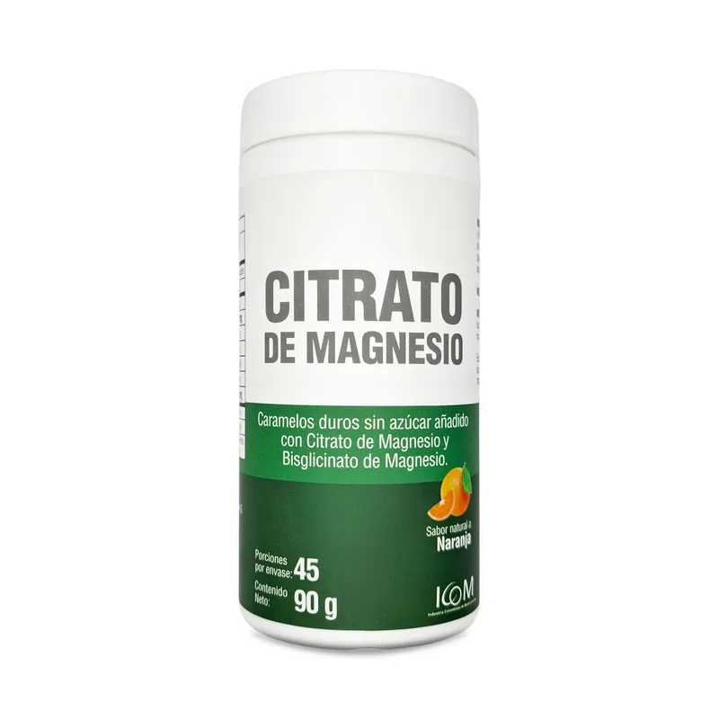 Citrato Magnesio Caramelo Duro 90 g ICOM