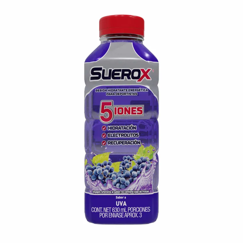 Suerox Beb Hid Energetica Uva 630 mL