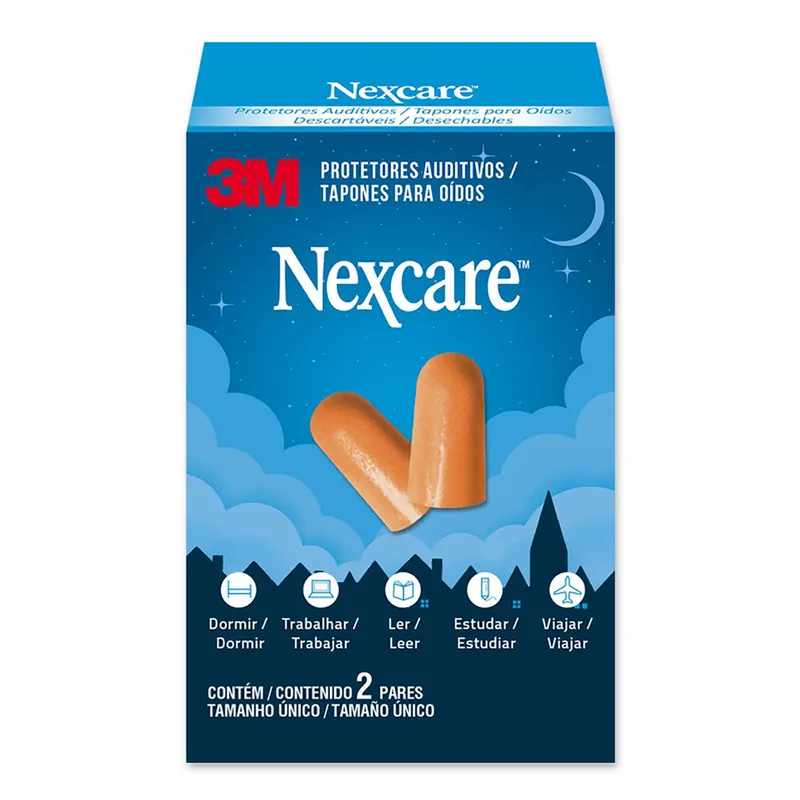 Protector Auditivo 3m Nexcare 2 Pares