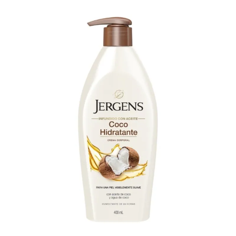 Crema Jergens Coco Hidratante 400 mL