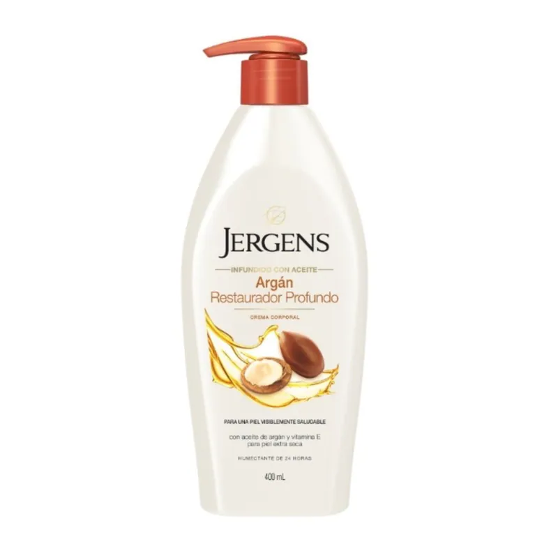 Crema Jergens Argan Restaurador 400 mL
