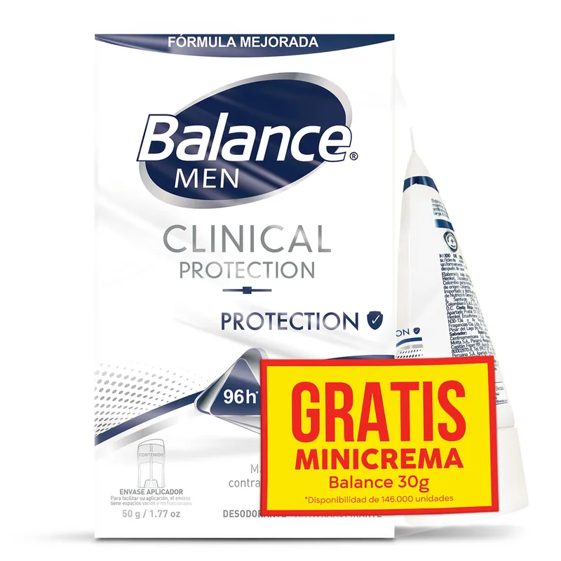 Desodorante Bala Cli Pro 50 g gotas Desodorante Min 30 g H