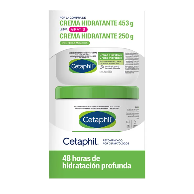 Cetaphil Cre Hidrat 453 G+cre Hid 250 g