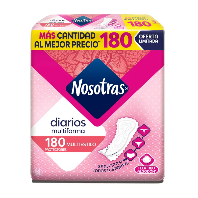 Prot Diarios Multiestilo 180 unidades
