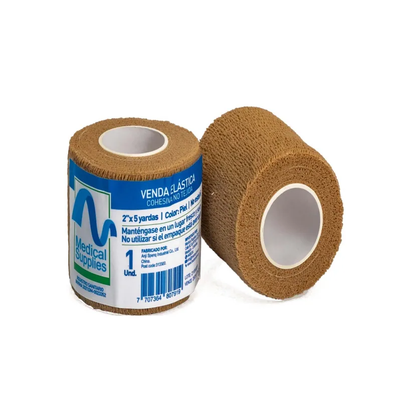 Venda Cohesiva No Tejida 2 x 4.5mt Piel