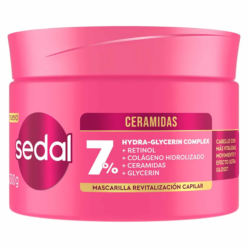 Mascarilla Tratam Sedal Ceramidas 300 g