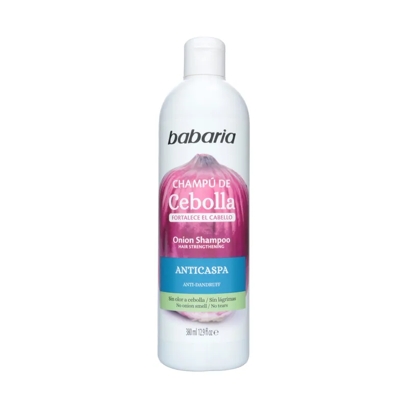 Champú Babaria Cebolla Anticaspa 380 mL