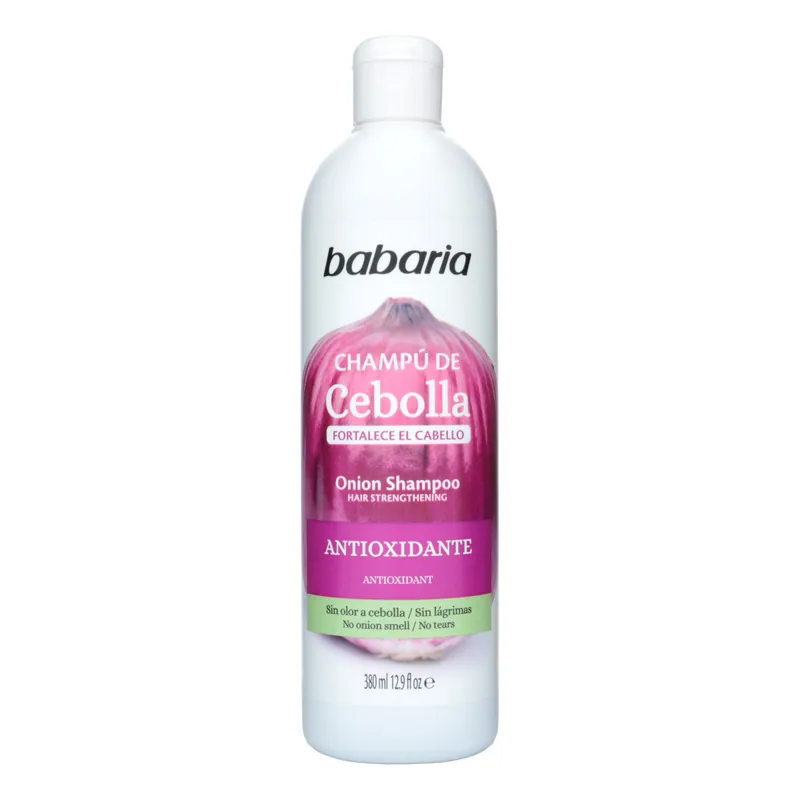 Champú Babaria Cebolla Antioxidante 380 mL