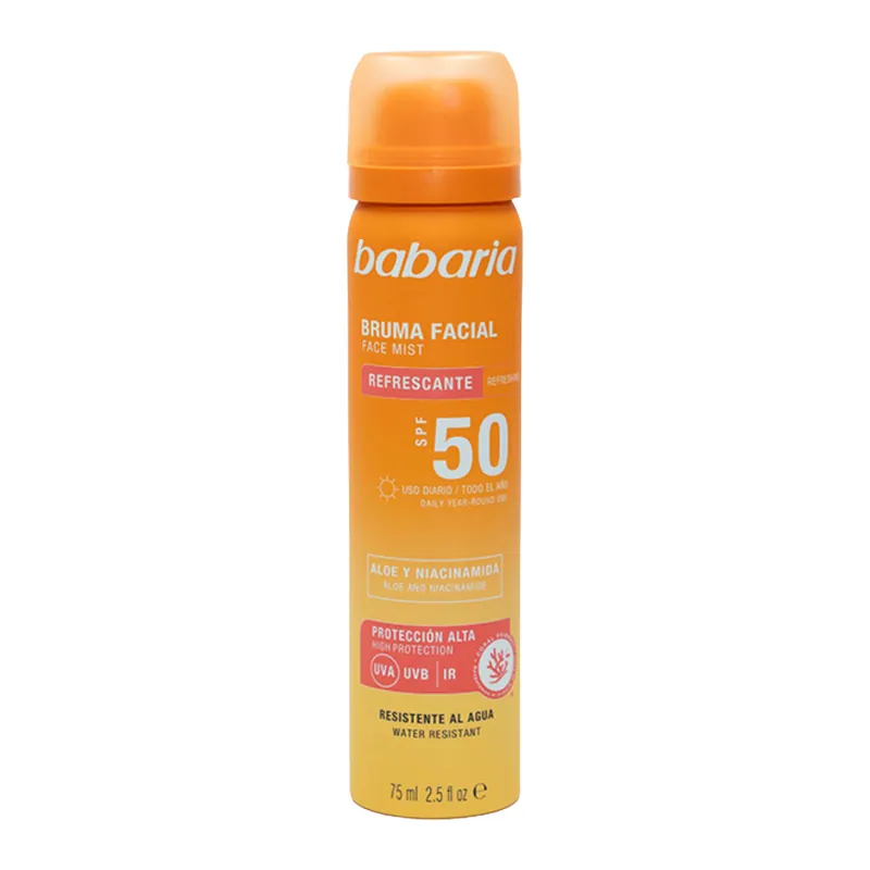 Bruma Babaria Refresc Facial Spf50 75 mL