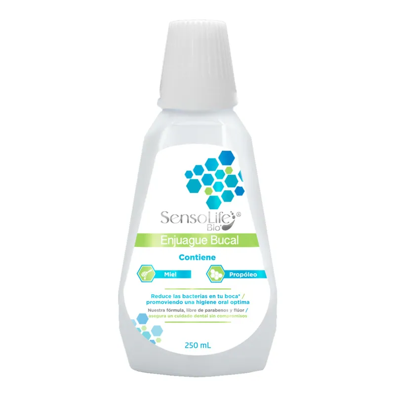 Enjuague Bucal Sensolife Bio 250 mL