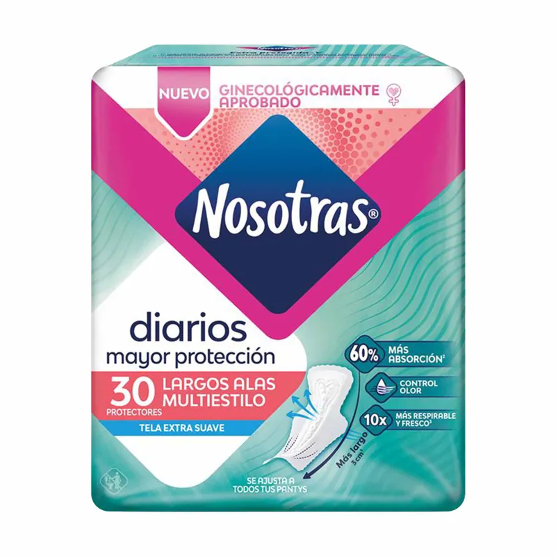 Pro Nosotr Largos Alas Multiestilo 30un