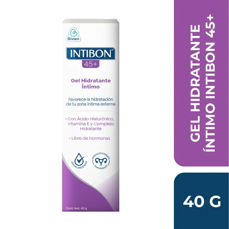Gel Hiddratante Vaginal Intibon 45+ 40 g