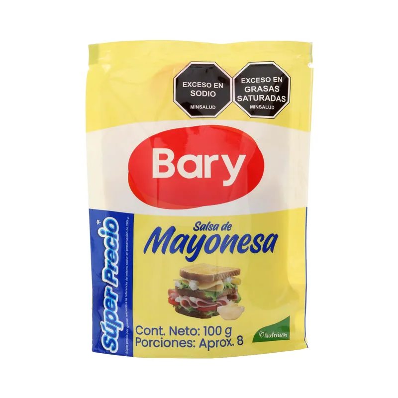 Salsa de Mayonesa Bary Doypack 100 g
